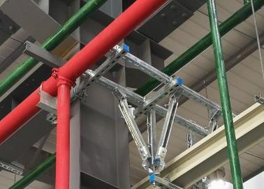 冷水江该抗震支架的整体式支吊架结构协调性好